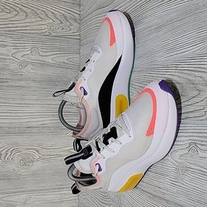 Nike Air Max Dia Running Shoes, White/Neon, Women's 8